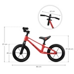 KinderKraft ETER колело за баланс RED (NEW024466)