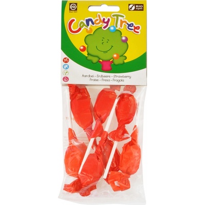 Candy Tree LÍZÁTKA JAHODA BIO 7 x 10 g