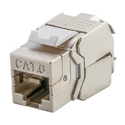 DATAWAY Samorezný tienený keystone cat.6 RJ45 DATAWAY