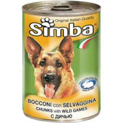 Simba šťavnaté mäsové kúsky s divinou v jemnej omáčke 415 g