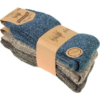 Ponožky thermo 3ks z ovčej vlny