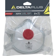 Delta M2FP3V respirátor FFP3 s ventilem bílá 2 ks