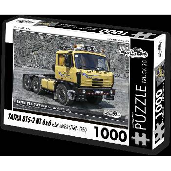 Retro cars - Puzzle TRUCK - Tatra 815-2 NT 6x6 ťahač návesov (1982-1997) - 1 000 piese