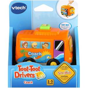 VTech Детска играчка Vtech - Мини количка, училищен бус (V516703)