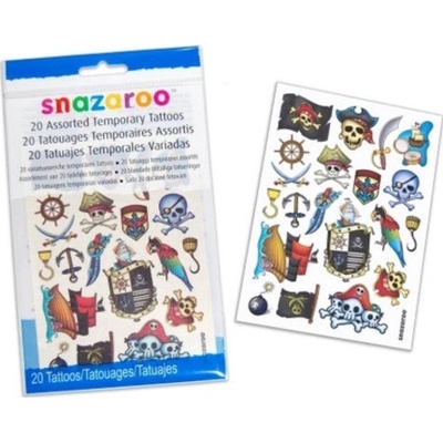 Snazaroo Tetování Adventure 20 obrázků 17520