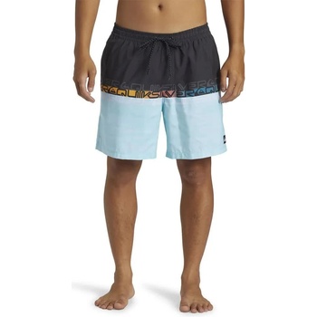 Quiksilver Бански гащета Quiksilver Wordblock 17´´ swimming shorts - Blue (Tarmac)