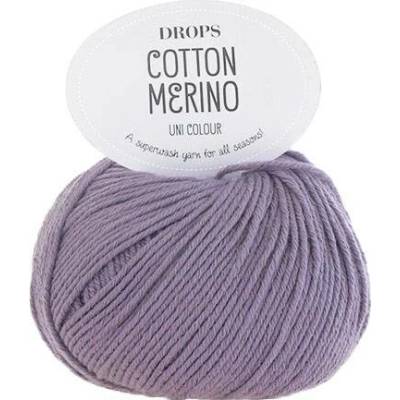 Příze DROPS Cotton Merino 23 - levandulová