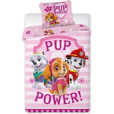 FARO Obliečky Paw Patrol Pup Power Bavlna 140x200 70x80