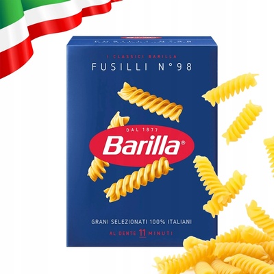 Barilla těstoviny z tvrdozrnné pšenice fusilli 500 g