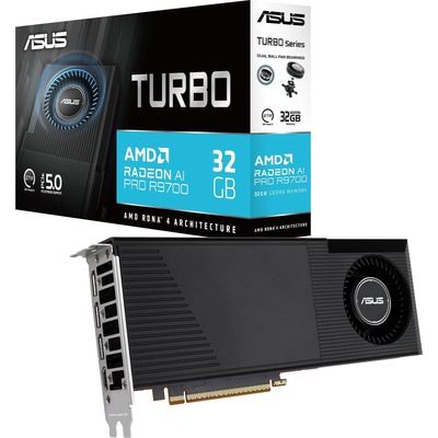 ASUS Radeon AI PRO TURBO R9700 32GB GDDR6 (90YV0MN0-M0NA00)