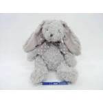 BEPPE Rabbit Caramen grey with bow 28cm 13532 BEPPE