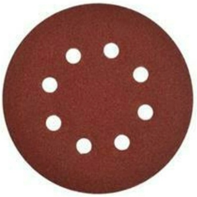 Brusný papírový kotouč P240, průměr 125 mm, 8 otvorů