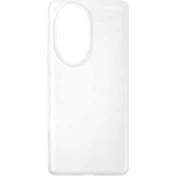 Honor Силиконов калъф за мобилен телефон Honor бял, съвместим: Honor 200 Pro (HONOR-TPU-200PRO-WH)