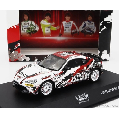 Kyosho Toyota 86 Vart N 810 Racing 2019 Černá Bílá Červená 1:43
