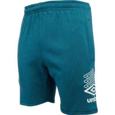 Umbro TERRACE SHORT tmavo zelená biela
