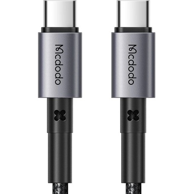 Mcdodo Кабел за данни - Mcdodo (CA-3130) - Type-C → Type-C, PD бързо зареждане, 3.25A, 65W, 1m - Черен