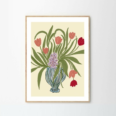 Moikka Plagát Weekend Arrangement by Anine Cecilie Iversen 40x50
