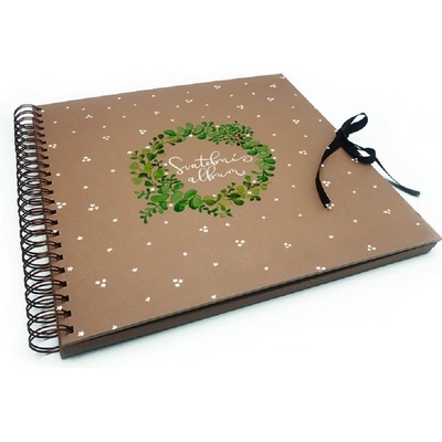 Baloušek - scrapbook Svatební, XL, 30 × 30 cm, kraftový