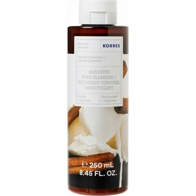 Korres Vanilla & Cinnamon jemný sprchový gél 250 ml