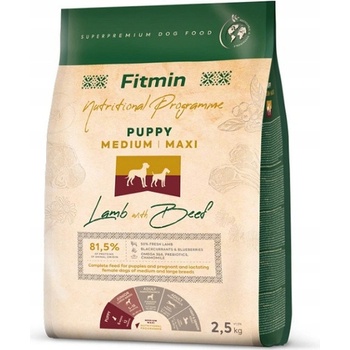 Fitmin Dog Medium / Maxi Puppy Lamb & Beef 2,5 kg