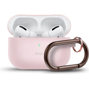 elago Защитен калъф Elago Slim Hang Silicone Case за Apple Airpods Pro, розов (EAPPSM-HANG-PK)