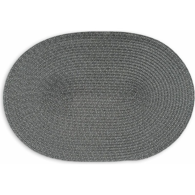 Continenta Prostírání oválné tmavě šedé 45x31 cm – Sleviste.cz