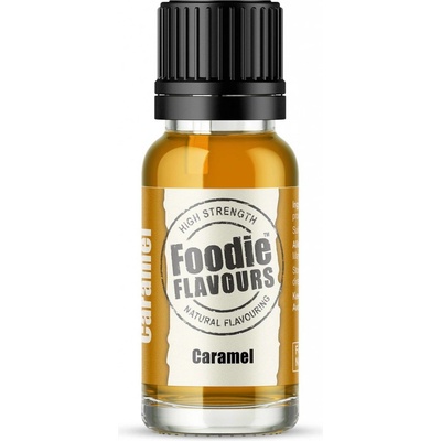 Foodie Flavours Přírodní koncentrované aroma 15 ml karamel – Sleviste.cz