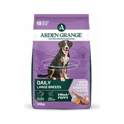 Arden Grange Puppy & Junior Large with Chicken & Rice 2 x 12 kg