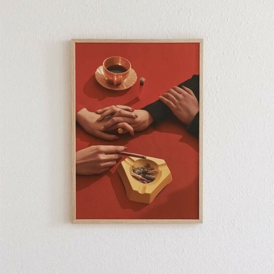 Umělecký tisk/Plakát - Paper Collective, First Date, 30x40 cm