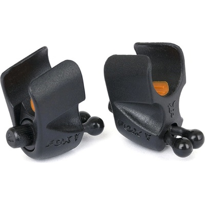 Fox Black Label Adjustable Rod Clip 2 ks