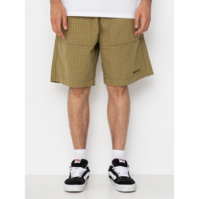 Polar Skate Hike Cotton olive check
