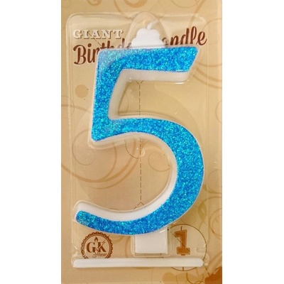 Dortisimo Svíčka velká modrá číslo 5 – Zbozi.Blesk.cz