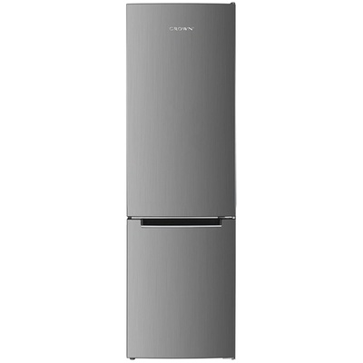 Хладилник с фризер Crown CBR271EIX , 262 l, E , Инокс , Статична (CBR271EIX)