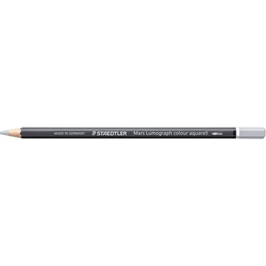 STAEDTLER Акварелен цветен молив, шестоъгълен, STAEDTLER "Mars Lumograph 104", сив 104-80 (104-80)