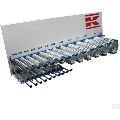 Sortiment hadicových spon, s držákem – Zboží Mobilmania