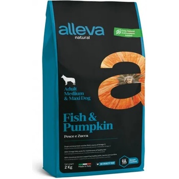 Alleva Natural Adult Medium/Maxi Fish & Pumpkin 2 kg