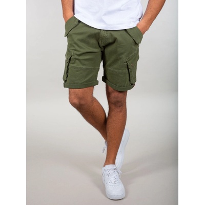 Alpha Industries мъжки къси панталони ALPHA INDUSTRIES - Combat - тъмно маслина_116210