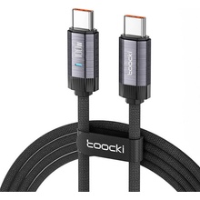 Toocki 054342 USB-C na USB-C, 140W, 1m, sivý