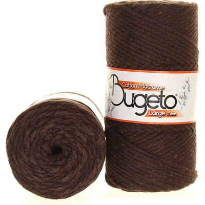 Maccaroni Cotton Macrame Large 3mm čokoládová 304 – Zboží Dáma