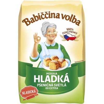 Babiččina volba pšeničná mouka hladká 1 kg
