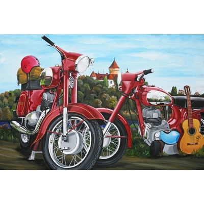 Obraz - Jawa Konopiště (plátno 120x80 cm)
