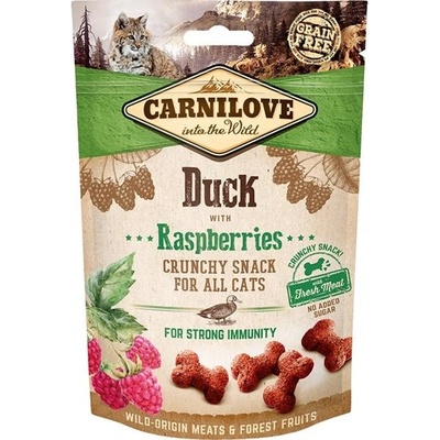 Carnilove cat Snack Crunchy Snack Duck with Raspberries with fresh meat 50 g
