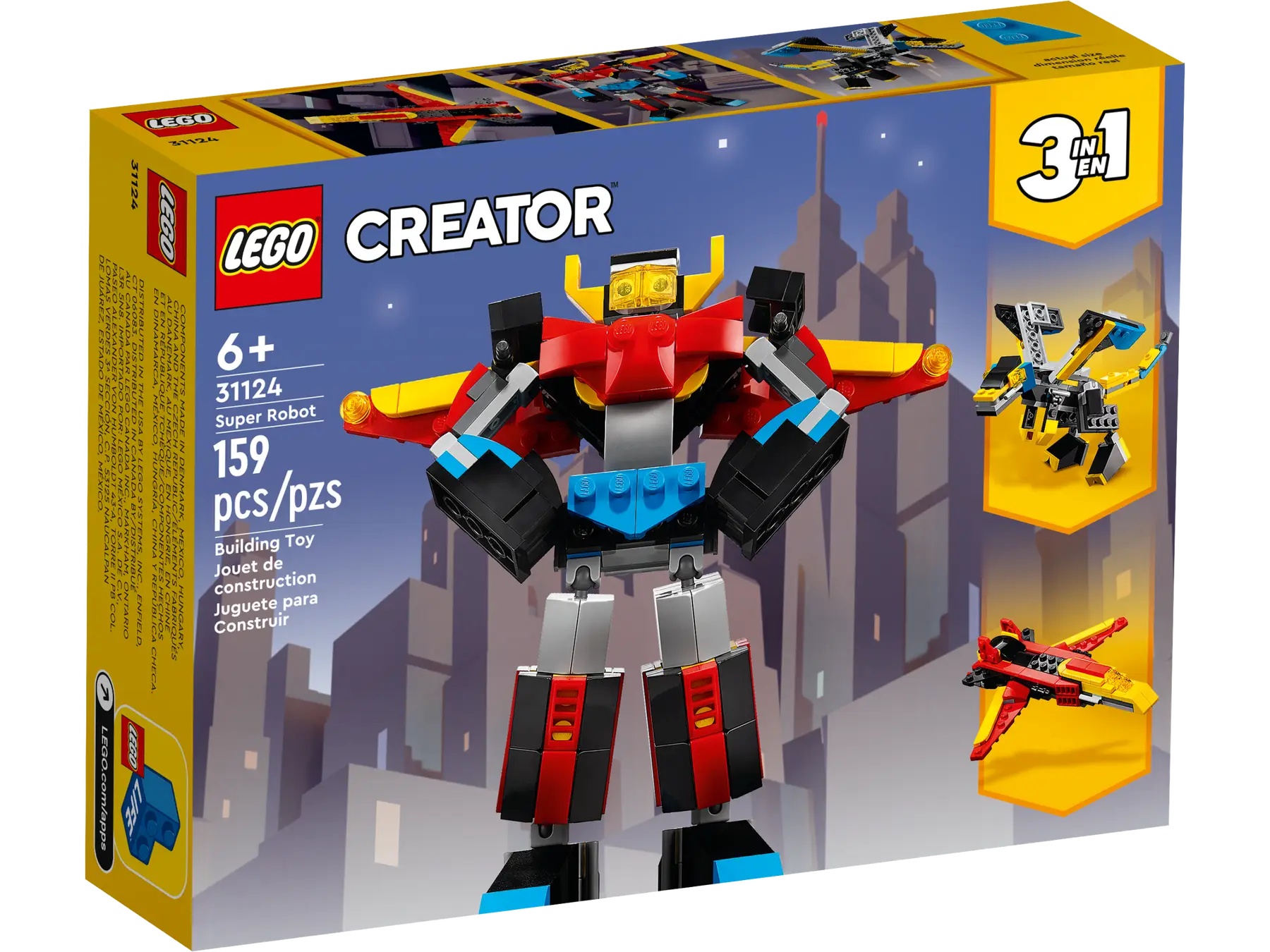 LEGO® Creator 3-in-1 - Super Robot (31124)