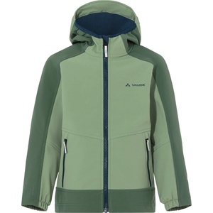 VAUDE Детско софтшел яке Vaude Kid's Rondane Jacket IV Softshell jacket - Willow Green / Dark Sea - размер 104 (EU) (703-3900-1313)