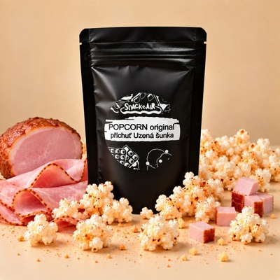 SnackStore.cz Popcorn příchuť Uzená Šunka 70 g