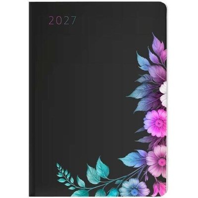 Karton P+P A5 týdenní 2027 Floral
