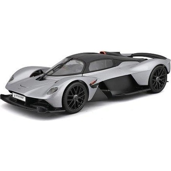 Maisto - Специално издание - Aston Martin Valkyrie, сребърна, 1: 18