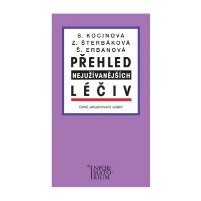 Přehled nejužívanějších léčiv - Svatava Kocinová