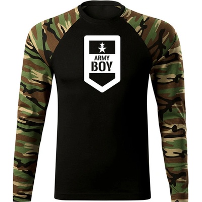 Dragova Fit-T tričko s dlouhým rukávem boy woodland