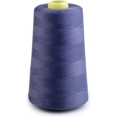Polyesterové nitě pro overlocky i klasické šití návin 5000 yards PES 40/2, malé, 734 Bleached Denim